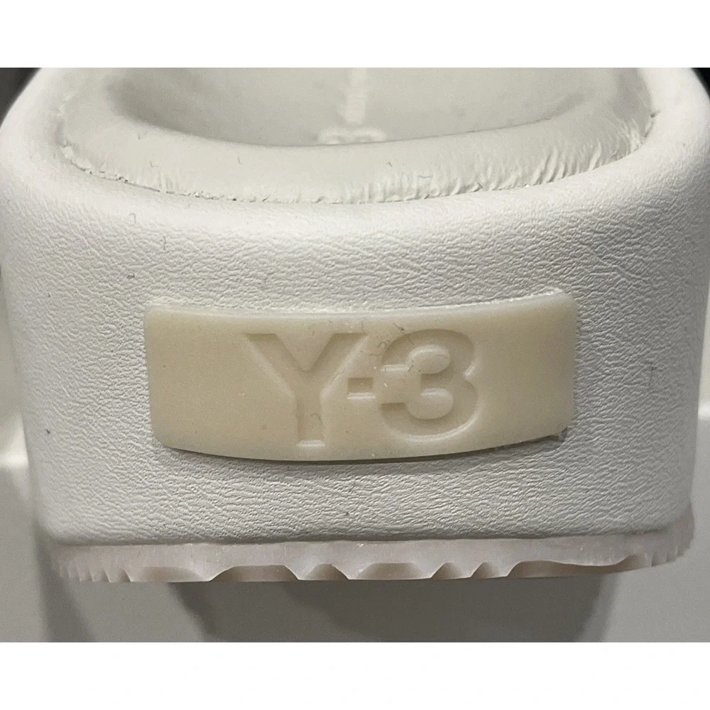Y-3 Orbit Grey Clear Brown Beige White GW8630 Slide Sandal Mule‎ Slipper Men's 6